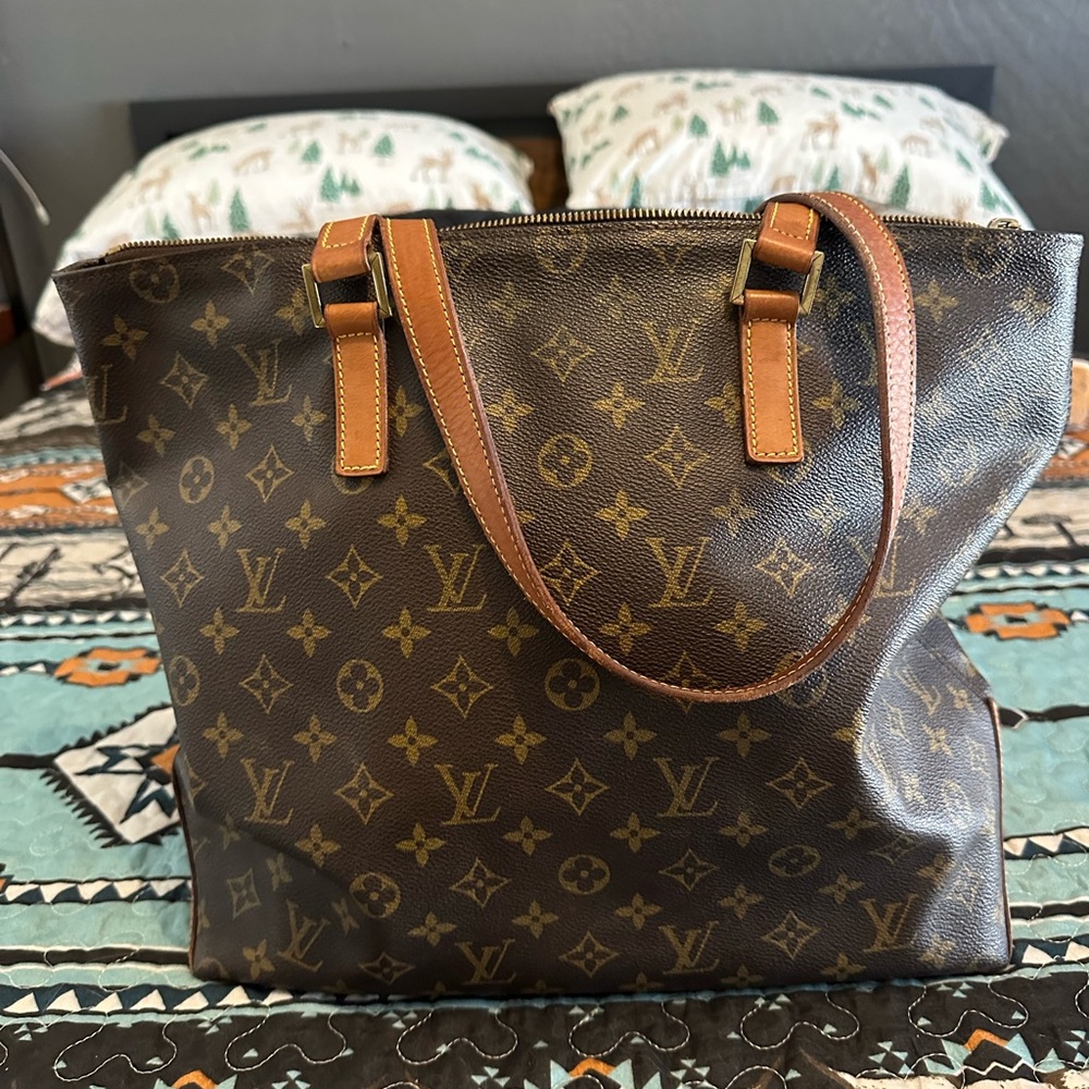 Louis Vuitton Vintage Cabas Mezzo tote